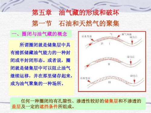 在单一的油气聚集圈闭中