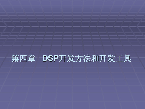 第四章DSP开发方法及开发工具_85详解