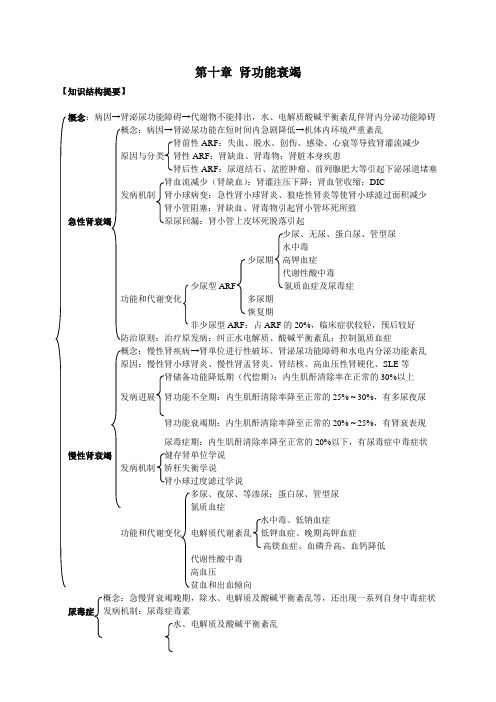 第十章  肾功能衰竭