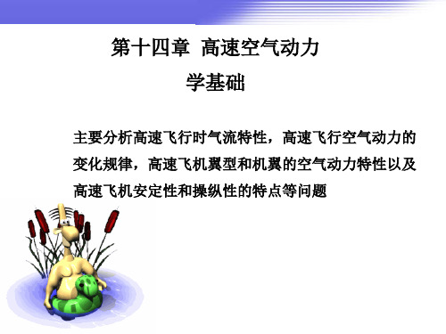 民用机飞行原理——高速空气动力学基础