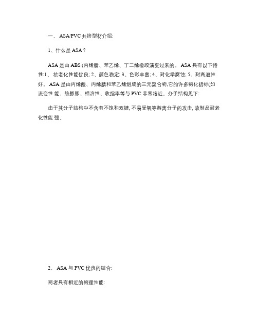 ASA共挤型材与隔热断桥铝型材的对比_图文(精)