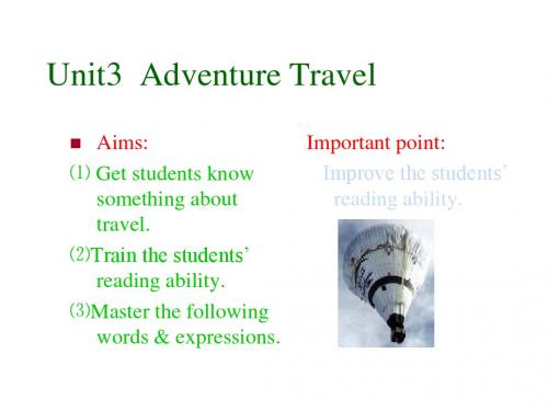 Unit3-Adventure-Travel