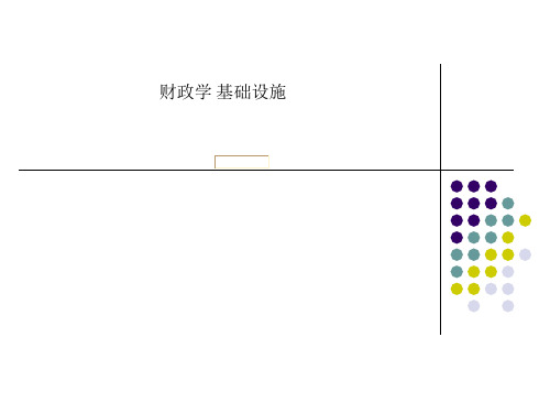 财政学 基础设施