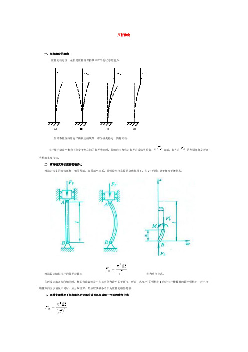 压杆稳定