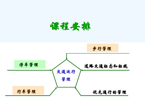 城市交通运行管理课件