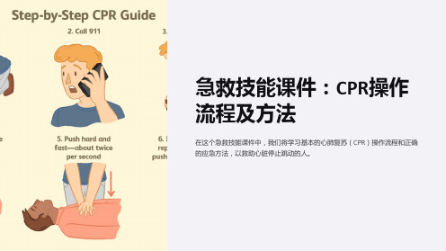 急救技能课件：CPR操作流程及方法