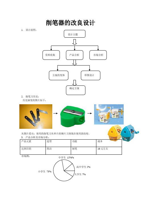 削笔器的改良设计