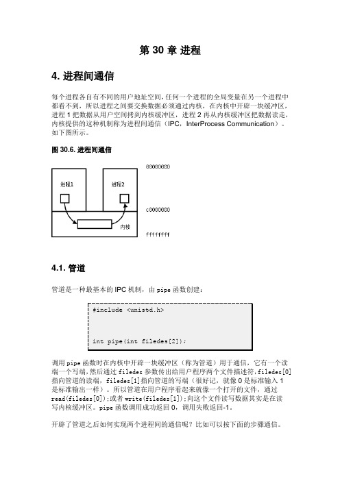 III. Linux系统编程_ 30进程_4 进程间通信