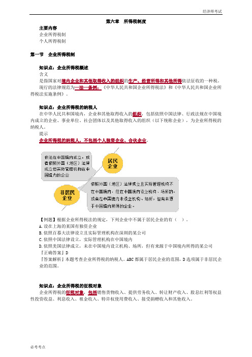 初级经济师考试辅导财政税收专业知识与实务06章