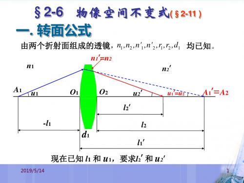 应用光学第二章2