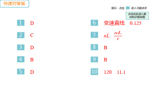 人教版《测量平均速度》课件ppt1