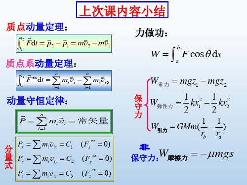 大学物理第二章动能定理