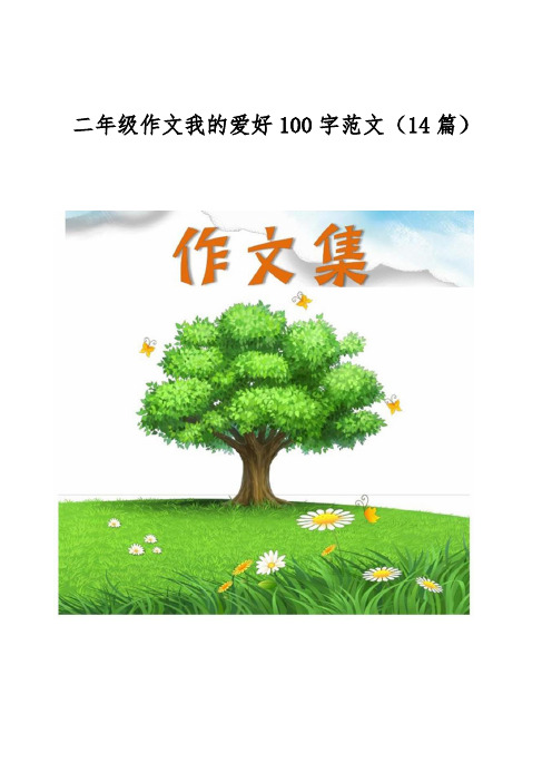 二年级作文我的爱好100字范文(14篇)[小学生优秀作文]