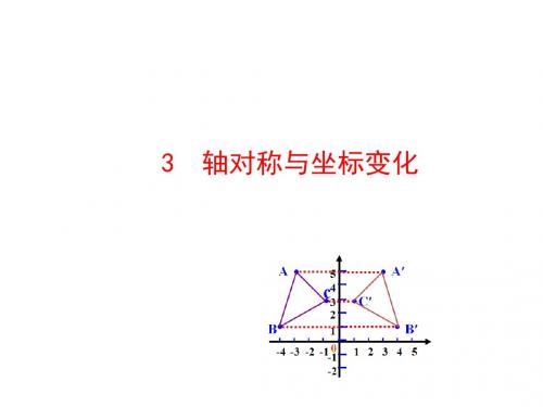 ：3-3 轴对称与坐标变化(22张PPT)