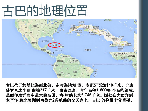 小学英语国际理解《古巴》课件