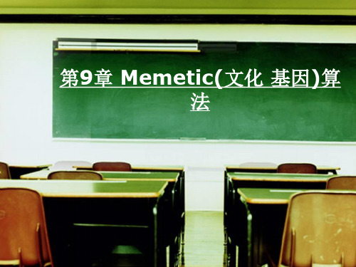 第9章 Memetic算法