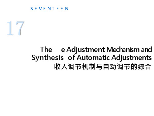 国际经济学英文版chapter17