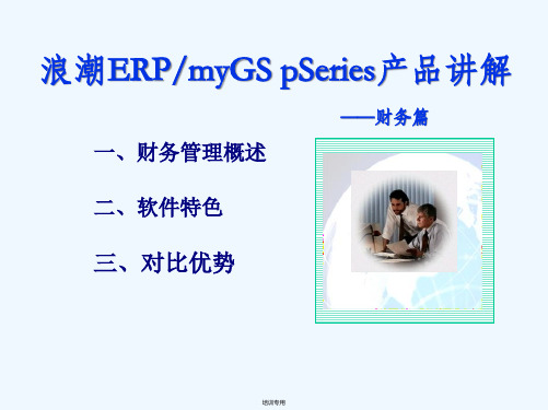 浪潮ERP myGS pSeries产品讲解(财务)