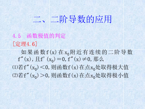 高中数学课件二阶导数的应用