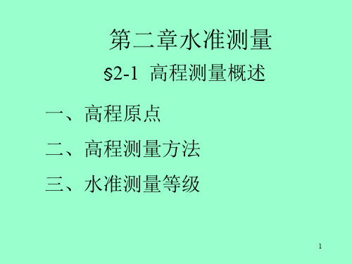 第2章水准测量-31页文档资料