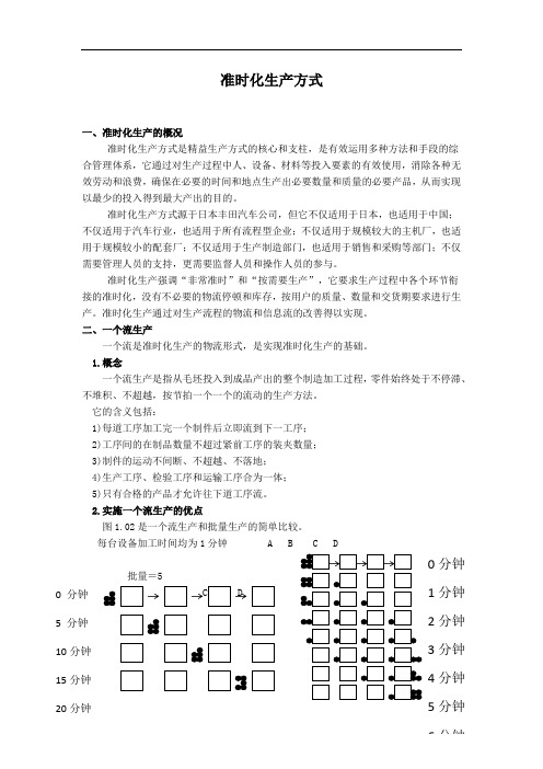 准时化生产方式