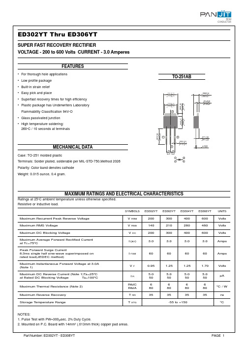 ED302YT中文资料