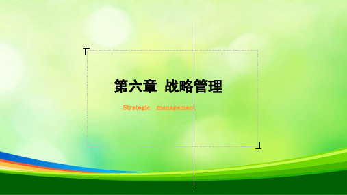 战略管理培训课件(PPT 46页)