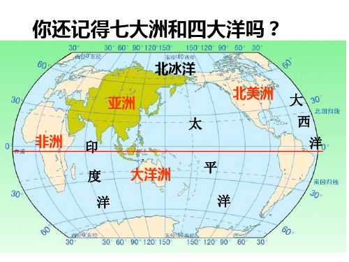 人教版(七下)地理 位置和范围 精品课件41张PPT