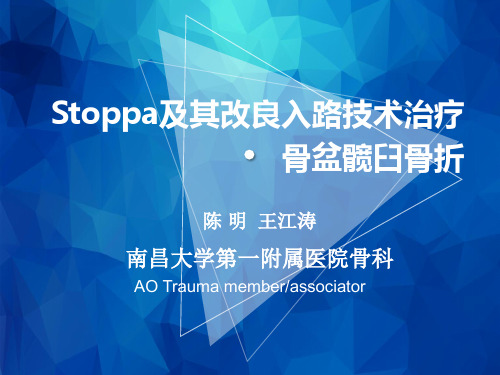 Stoppa及其改良入路的简介及临床应用