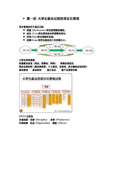 就业指导规划ppt微略整理word版(仅供参考)