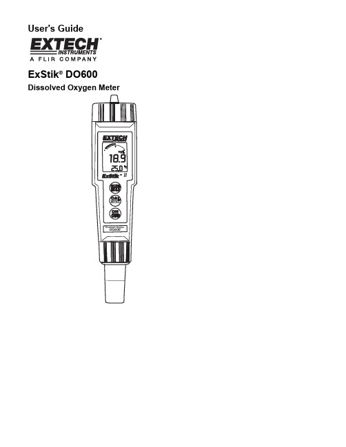 DO600溶解氧仪说明书en