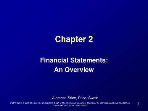 Lecture 2 Financial Statement