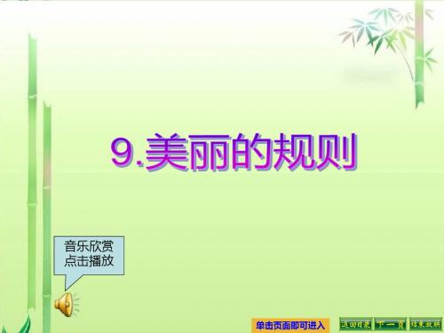 最新语文S版六年级语文下册9、美丽的规则ppt课件(ppt公开课优质教学课件)A