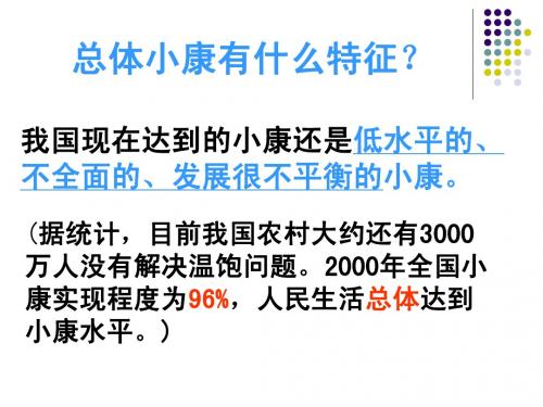 3.3 走向全面小康 课件1 湘教版八年级下册