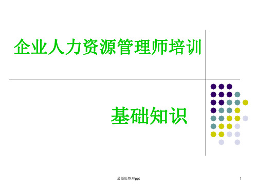 企业人力资源培训-第四章-管理心理与组织行为ppt课件