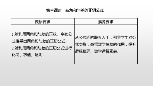 第五章5.55.5.1第三课时两角和与差的正切公式PPT课件(人教版)