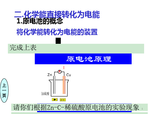 化学能转化为电能 (2)  ppt课件