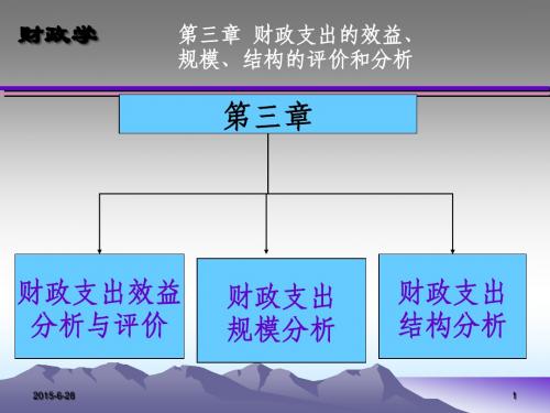 财政学第三章-3