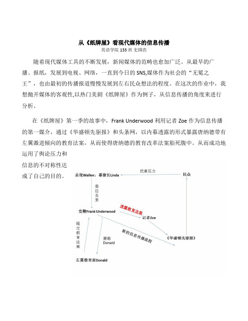 传播学分析案例：纸牌屋