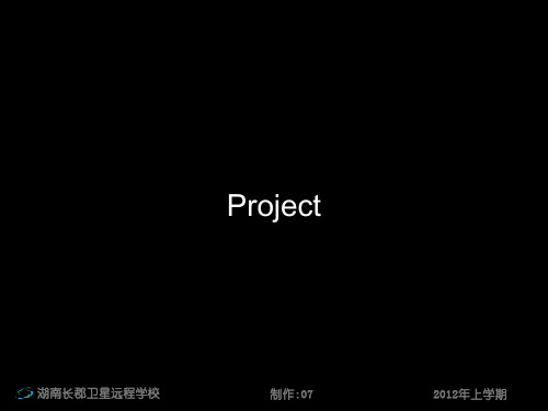 12-03-28高一英语《M3-U3-Project》(课件)