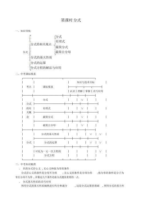 中考数学总复习教案集华东师大版21优教案