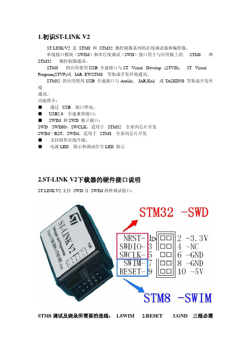 ST-LINK-V2详细教程分享