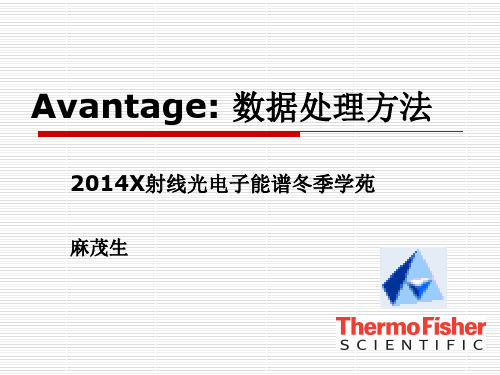 Avantage 数据处理方法