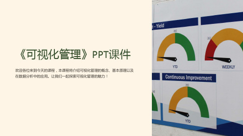 《可视化管理》课件