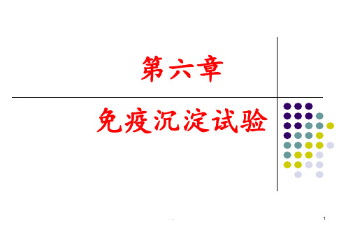 免疫沉淀试验PPT课件