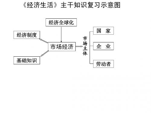 高中政治归纳政治《经济生活》知识图表(打印稿)