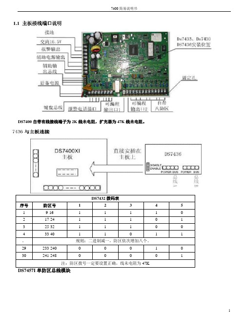 DS7400简便说明书