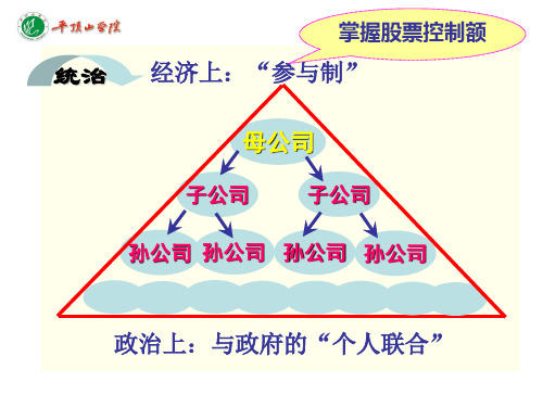 金融寡头的统治