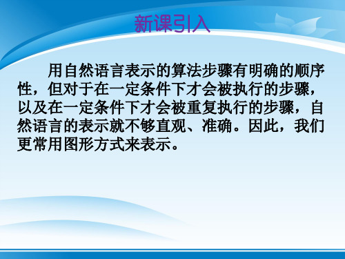 高中数学人教版必修3课件：1.1.2程序框图+顺序结构(共25张PPT)