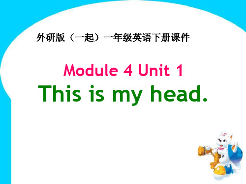 《This is my head》PPT课件2